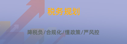 税务规划